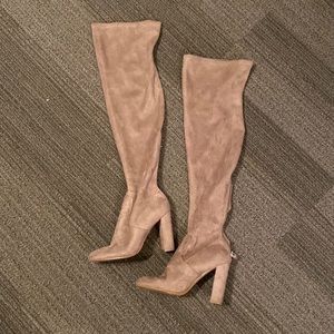 Steve Madden Emotions over the knee heeled boot